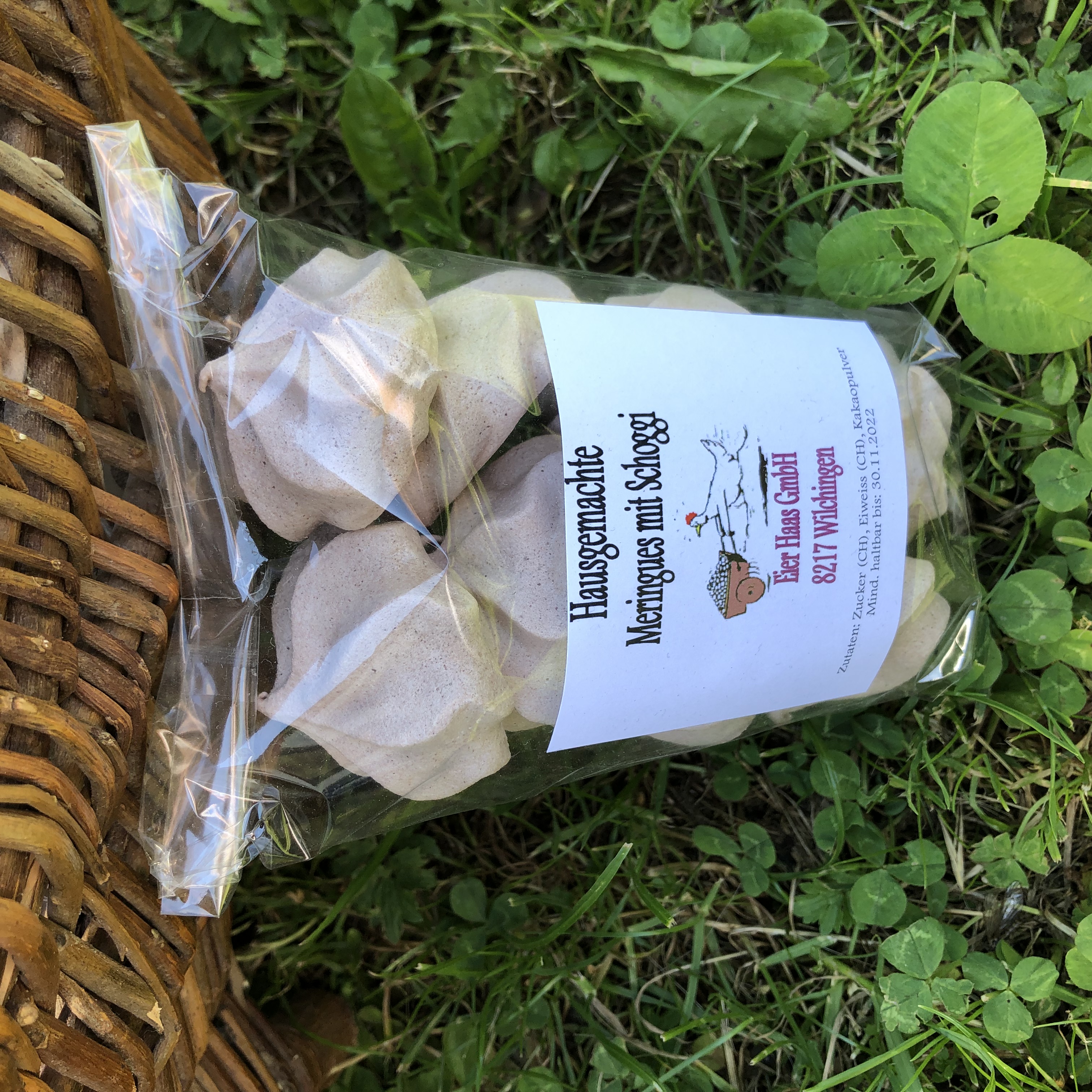 Meringues mit Schoggi